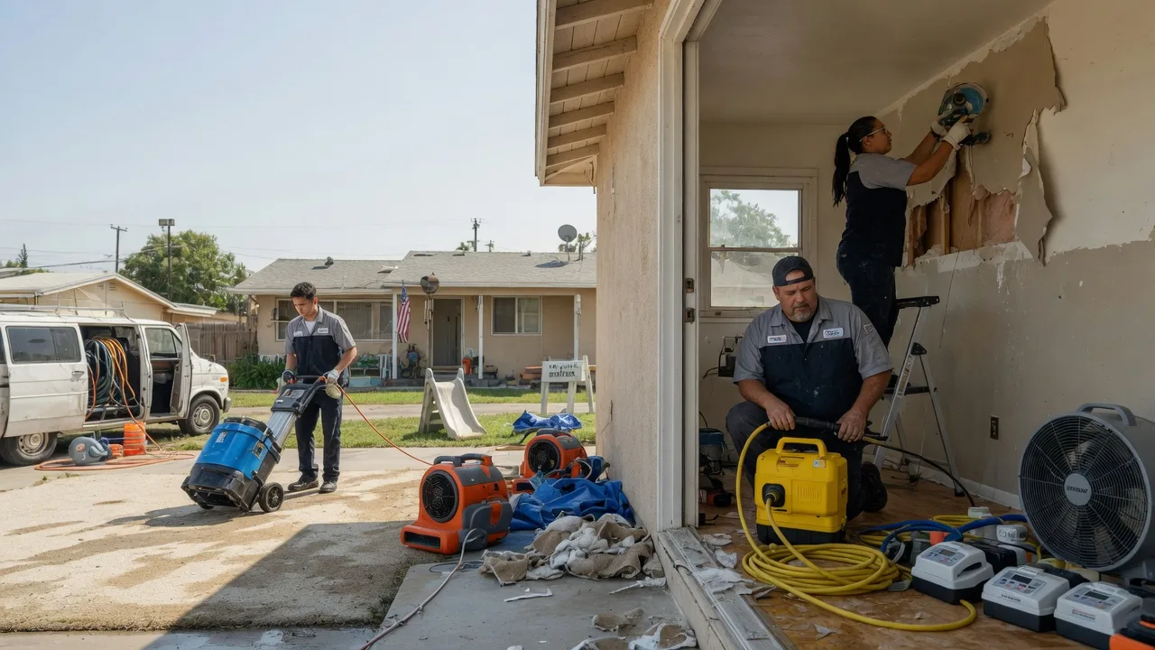 Water Damage Restoration in Harrisonville, PA near me